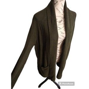 LOFT Olive Green Cardigan